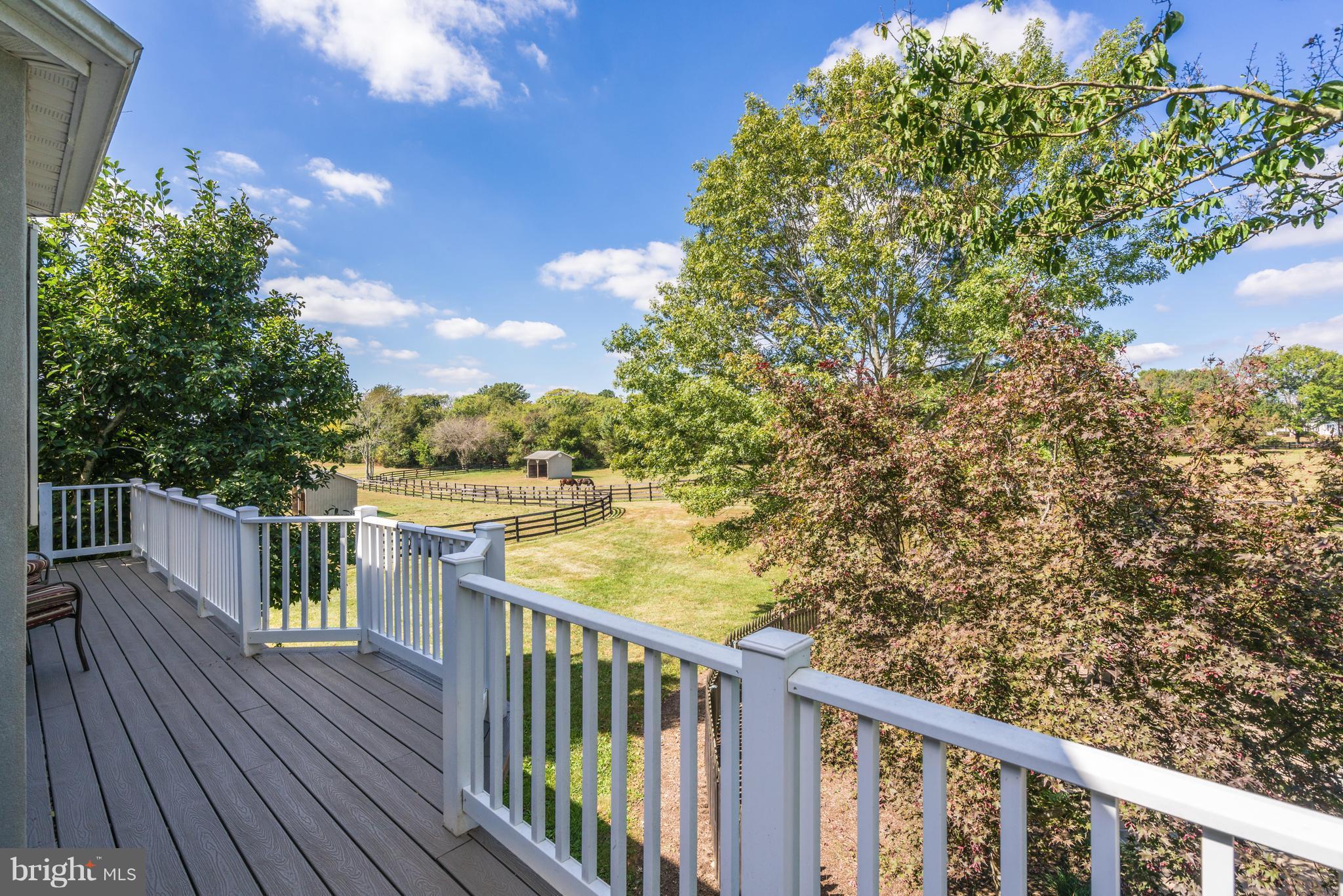 10070 Lees Mill Road Warrenton, VA 20186 - Photo 22 of 30 Deck view of Paddocks