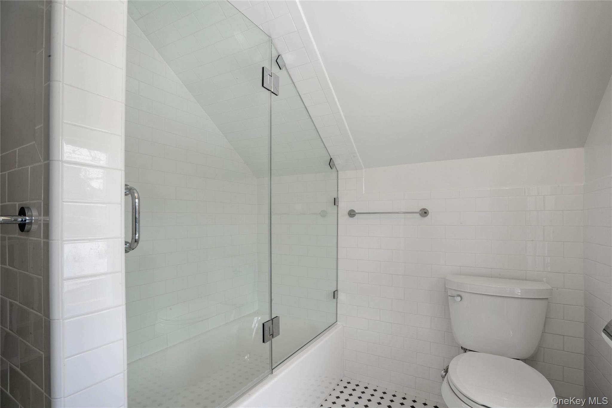 1091 Albany Post Road Gardiner, NY 12525 - Photo 27 of 50 a bathroom with a toilet and a shower