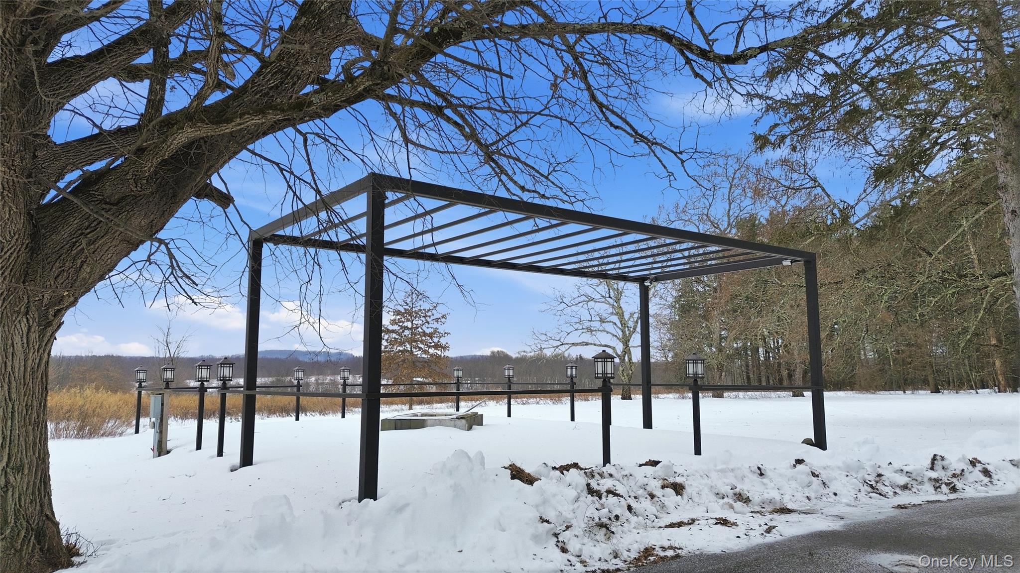 1091 Albany Post Road Gardiner, NY 12525 - Photo 47 of 50 a view of a backyard of the house