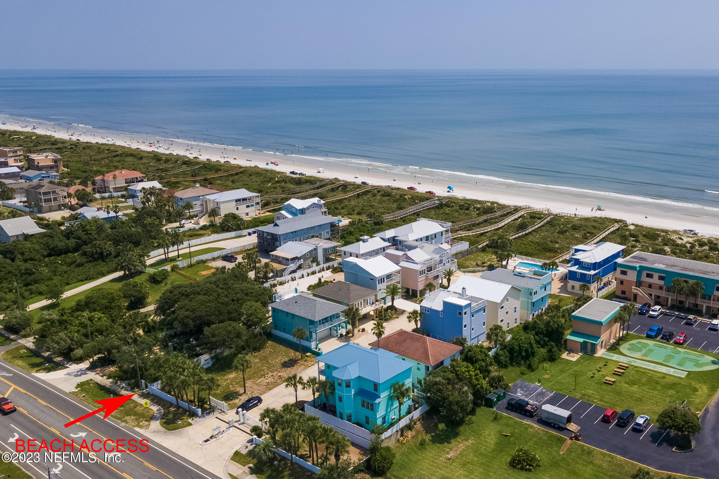 248 Hildago Road St. Augustine, FL 32080 - Photo 46 of 49 an aerial view of residential houses with outdoor space