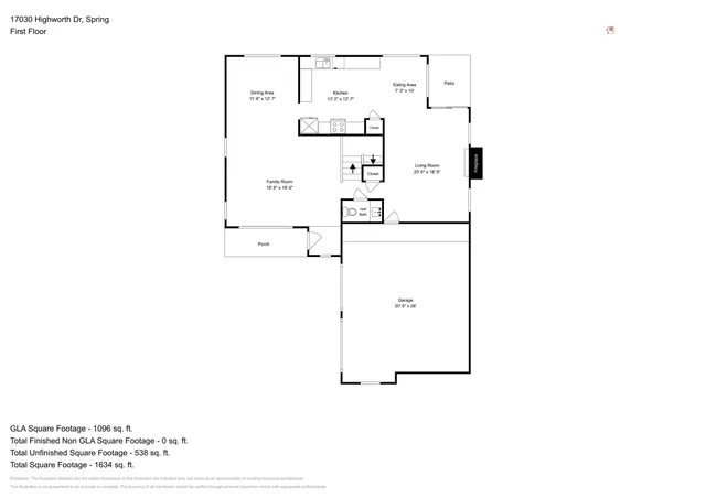 $2,200 | 17030 Highworth Drive, Spring, TX 77379
