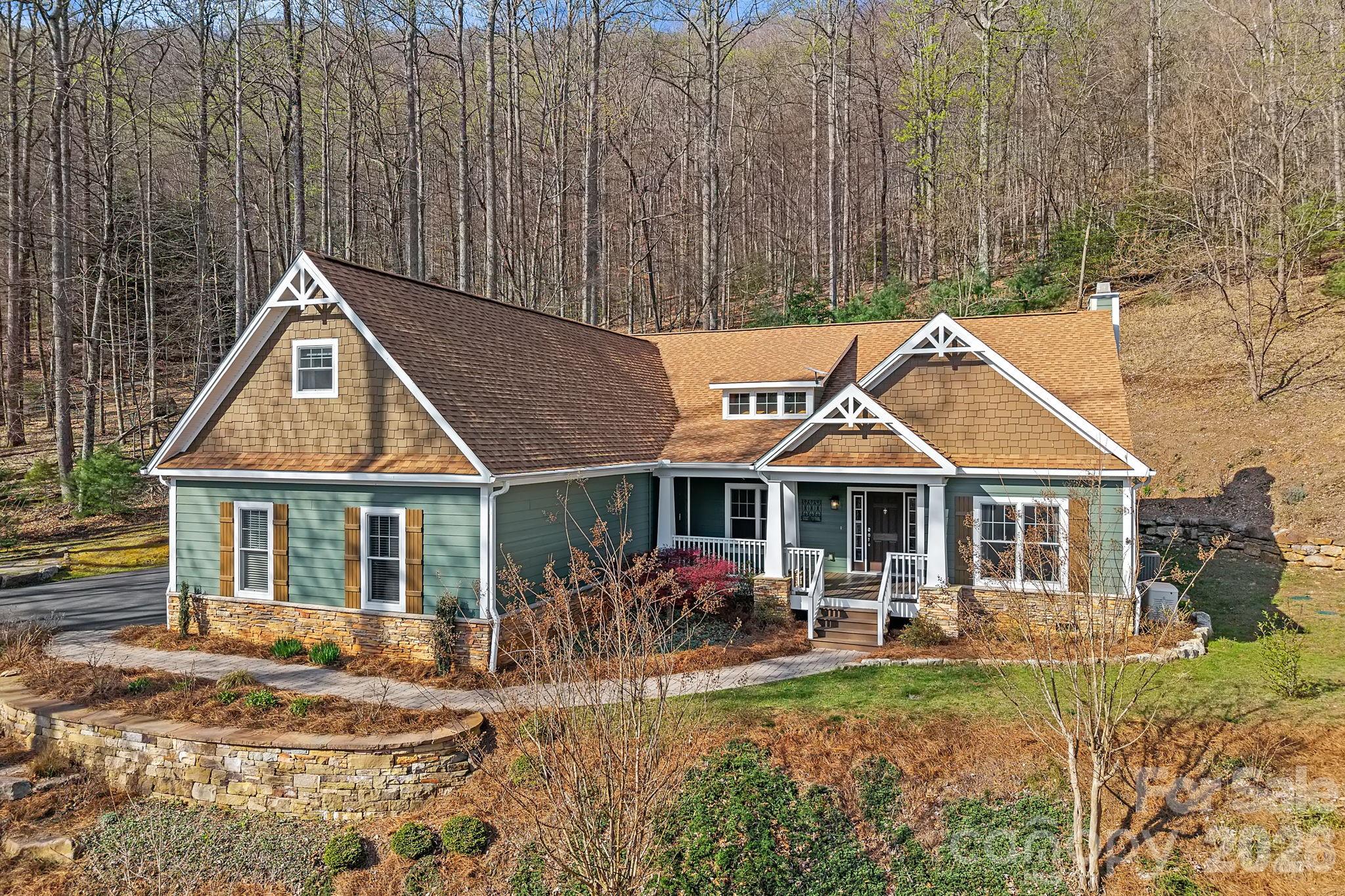 455 Blue Mist Way Arden, NC 28704 - Photo 39 of 46 front view of a house with a yard