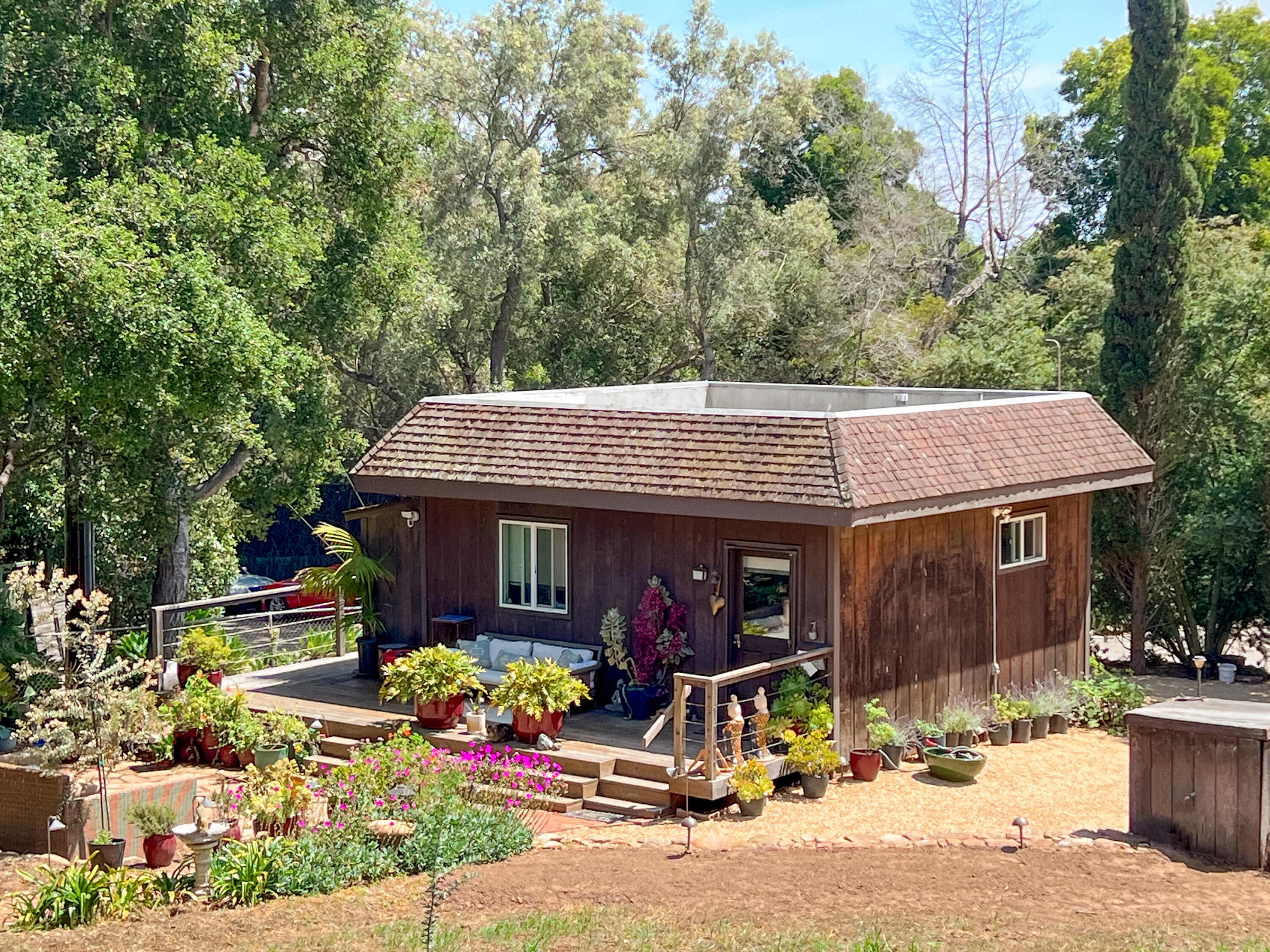 756 Hot Springs Road Montecito, CA 93108 - Photo 27 of 32 a view of house with outdoor seating