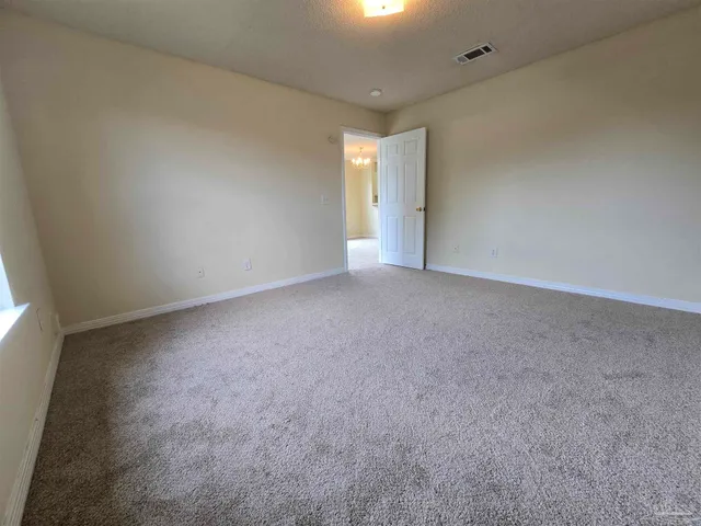 a view of empty room