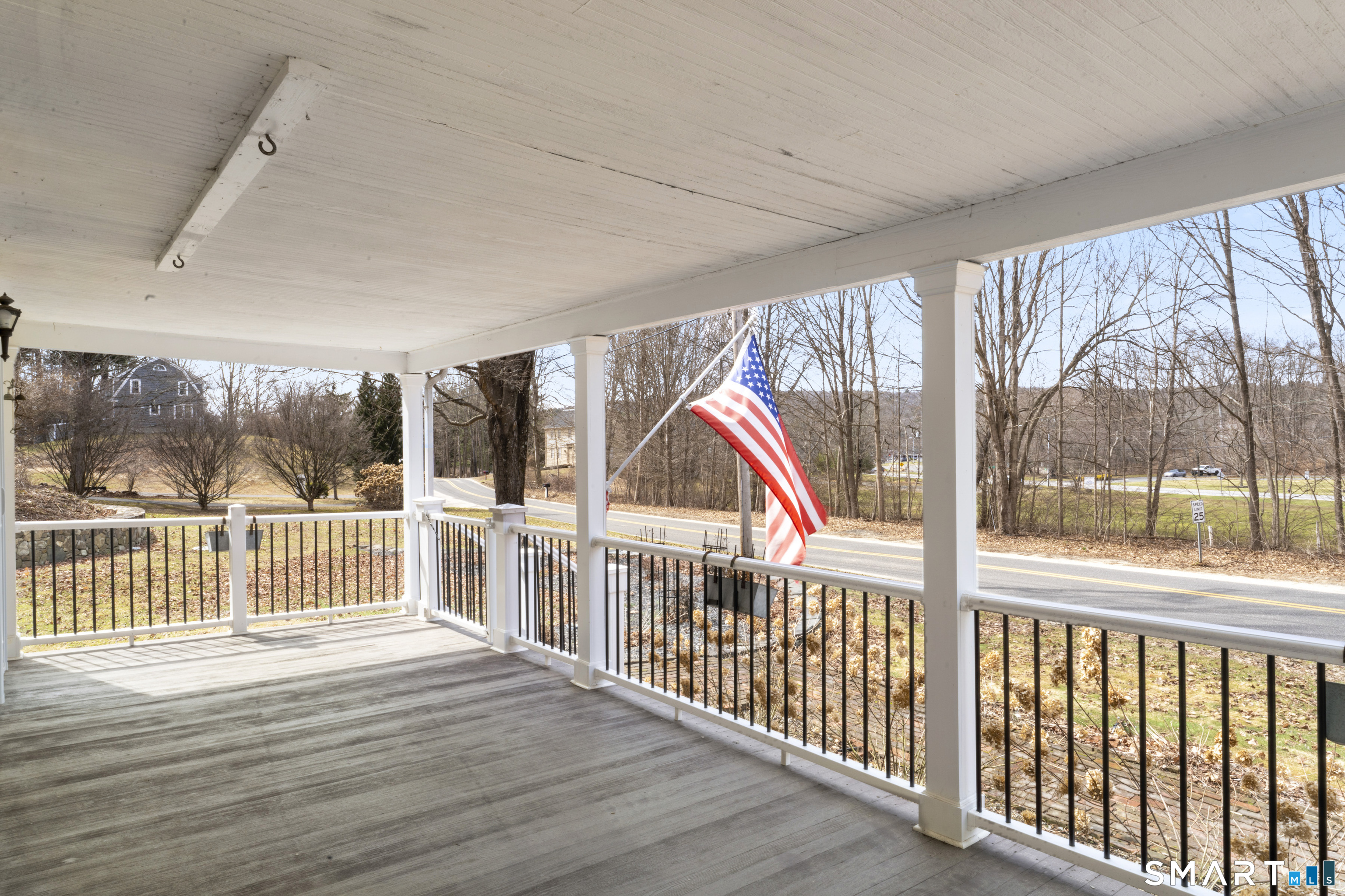 74 Middle Quarter Road Woodbury, CT 06798 - Photo 35 of 40 a view of a city from a balcony