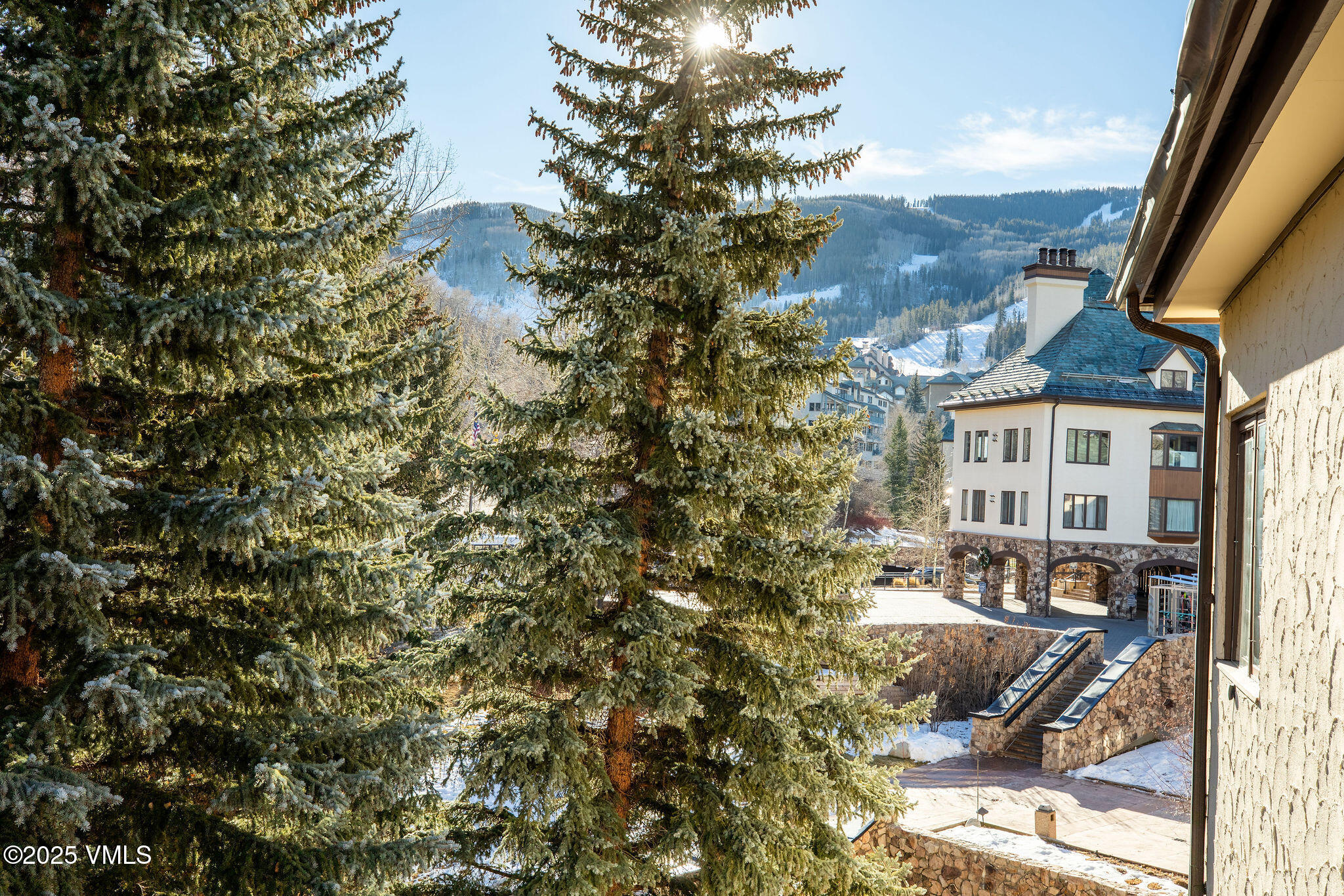 120 Offerson Road, Unit 7410/15 Beaver Creek, CO 81620 - Photo 3 of 15 a view of yard from deck