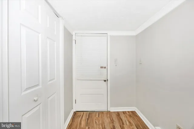 a view of wooden floor