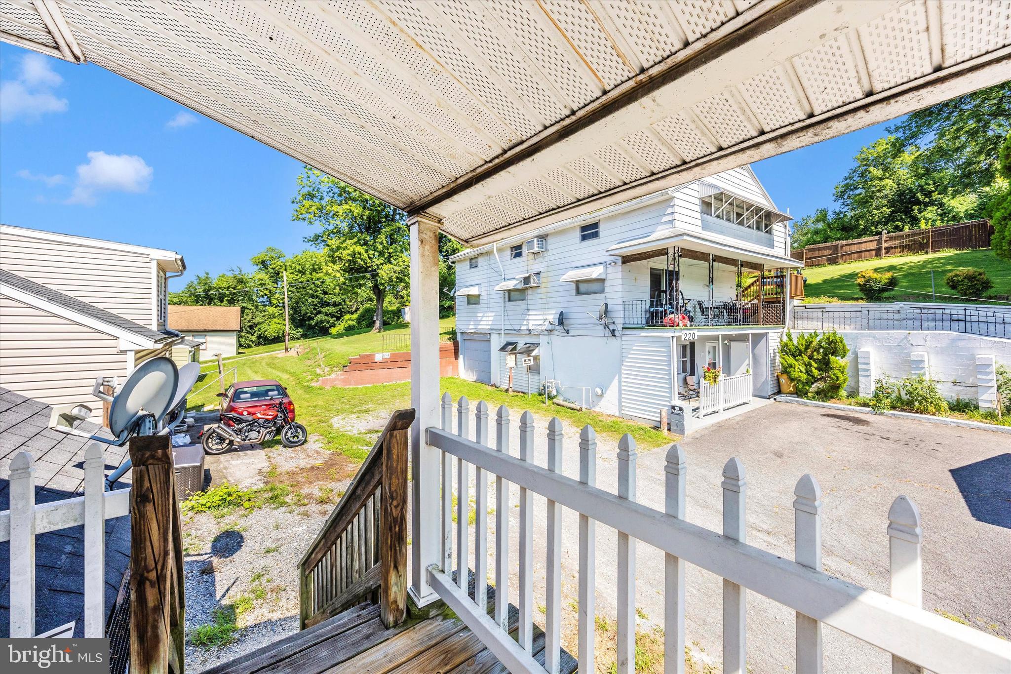 214 Jackson Street Hancock, MD 21750 - Photo 23 of 40 a view of an outdoor sitting area
