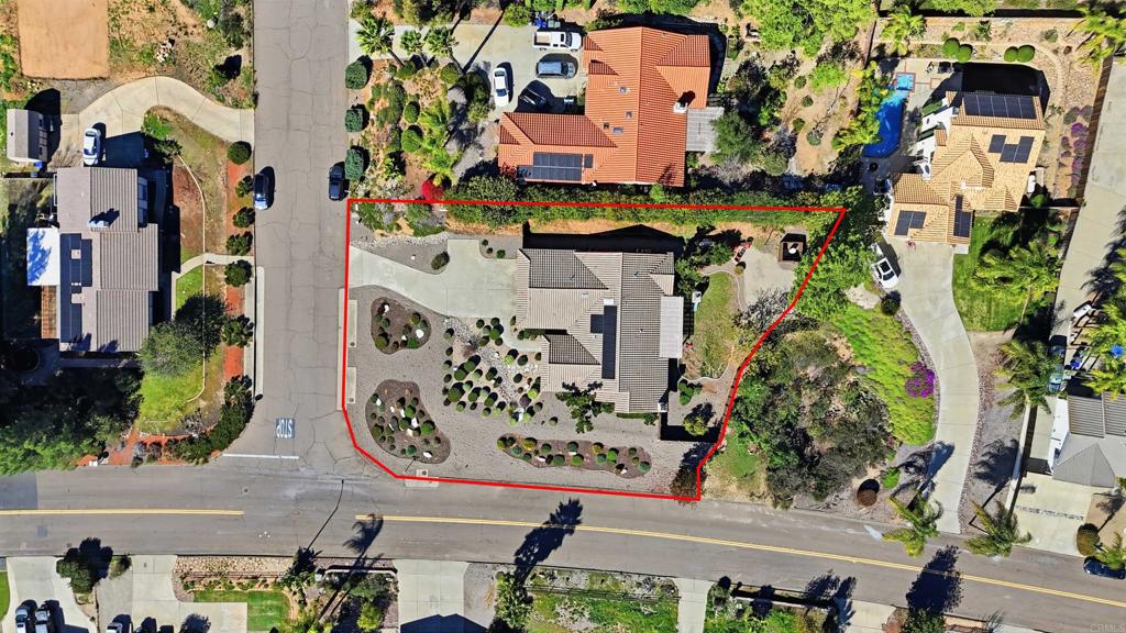 24586 Rutherford Road Ramona, CA 92065 - Photo 30 of 33 an aerial view of a residential apartment building with yard