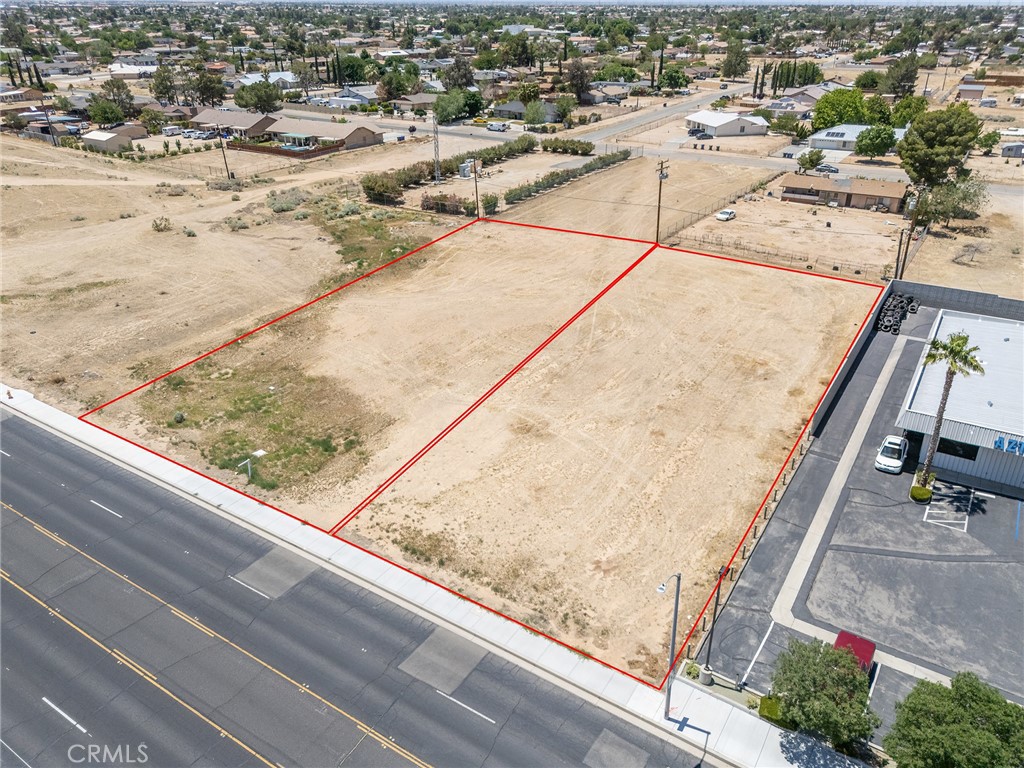 0 Amargosa Road Victorville, CA 92392 - Photo 2 of 7 a view of a terrace with wooden floor