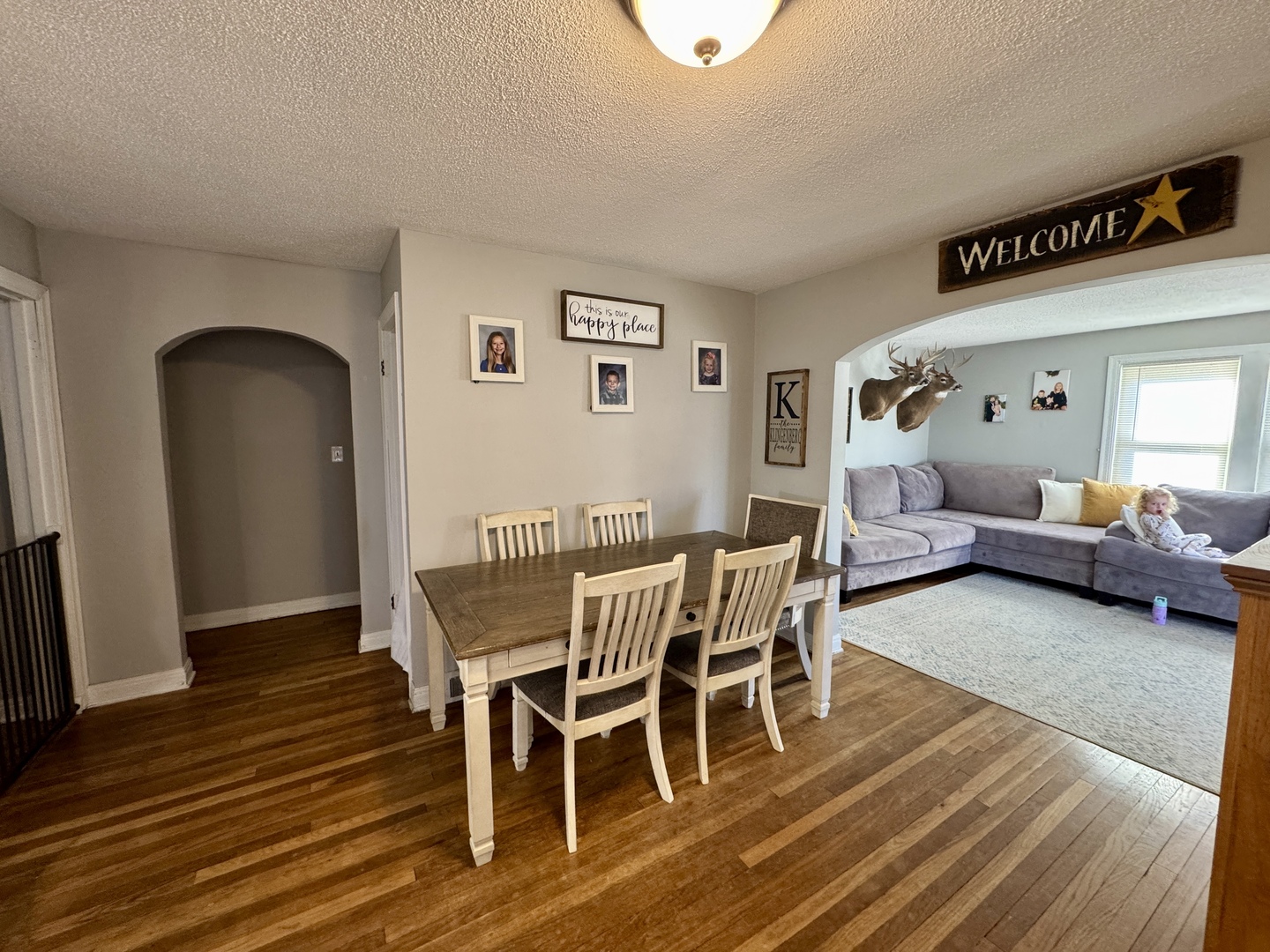 216 South Main Street Sheffield, IL 61361 - Photo 7 of 28 a view of a livingroom with furniture and wooden floor