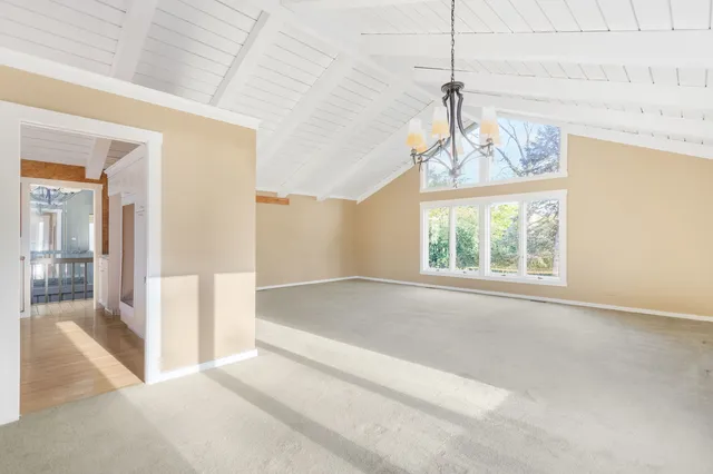 a very nice looking room with a large window