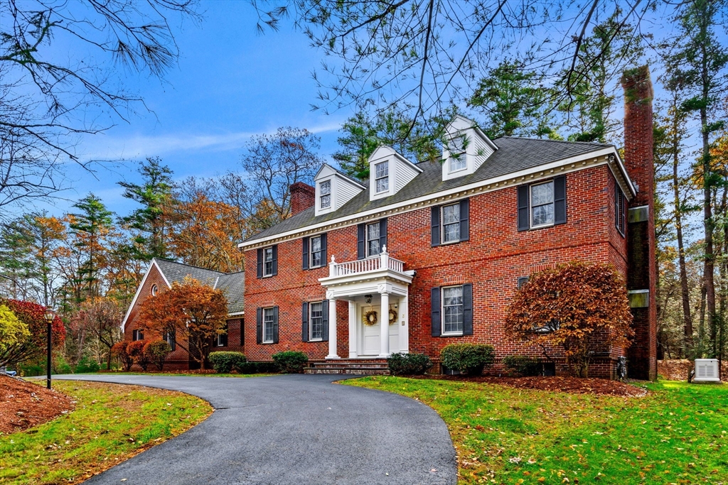 3 Stone Road Boxford, MA 01921 - Photo 34 of 40 front view of a house with a yard