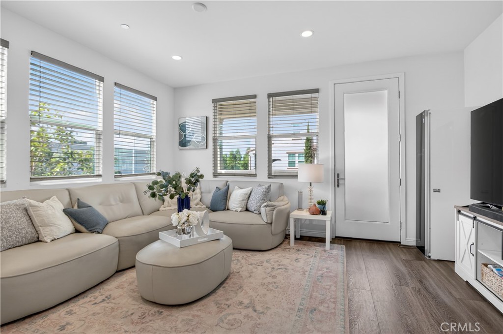 5796 Spring Street Buena Park, CA 90621 - Photo 13 of 33 a living room with furniture window and wooden floor