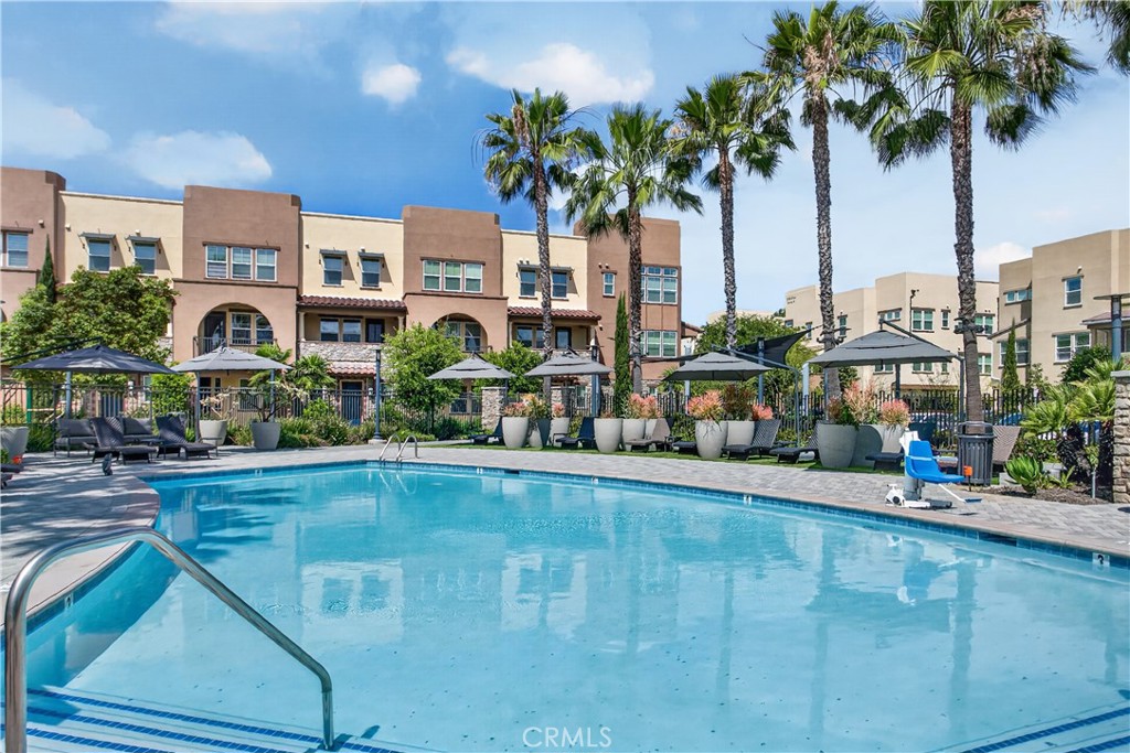 5796 Spring Street Buena Park, CA 90621 - Photo 27 of 33 a view of multiple houses with palm trees