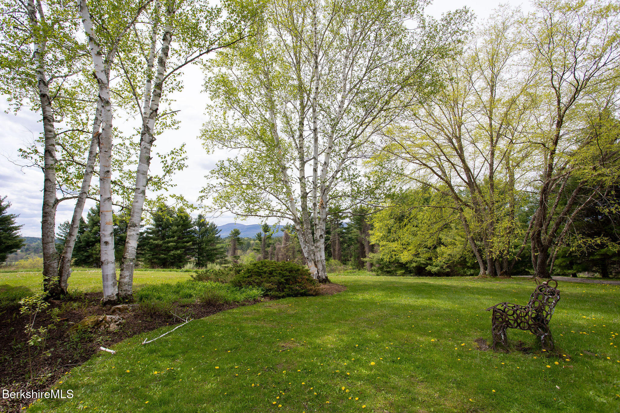77 Hurlburt Road Great Barrington, MA 01230 - Photo 4 of 48 a view of a park with large trees