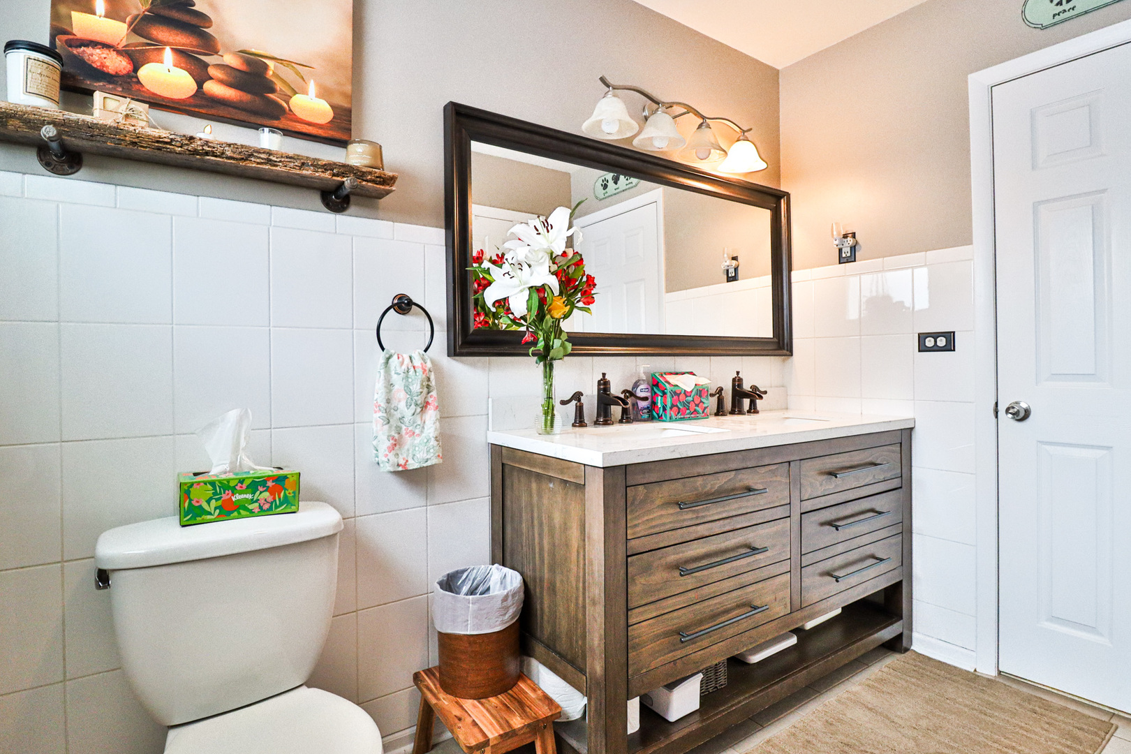 1920 North Washington Street Wheaton, IL 60187 - Photo 15 of 76 a bathroom with a sink mirror vanity and toilet