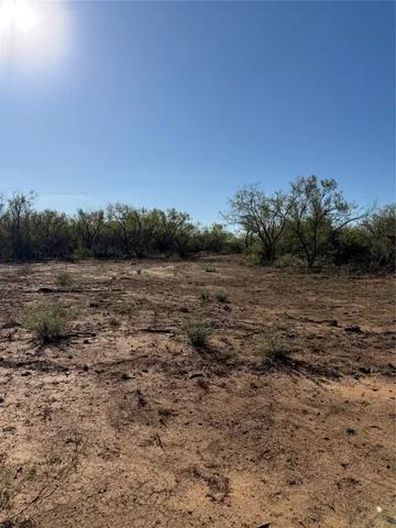 a view of a large green field with lots of bushes