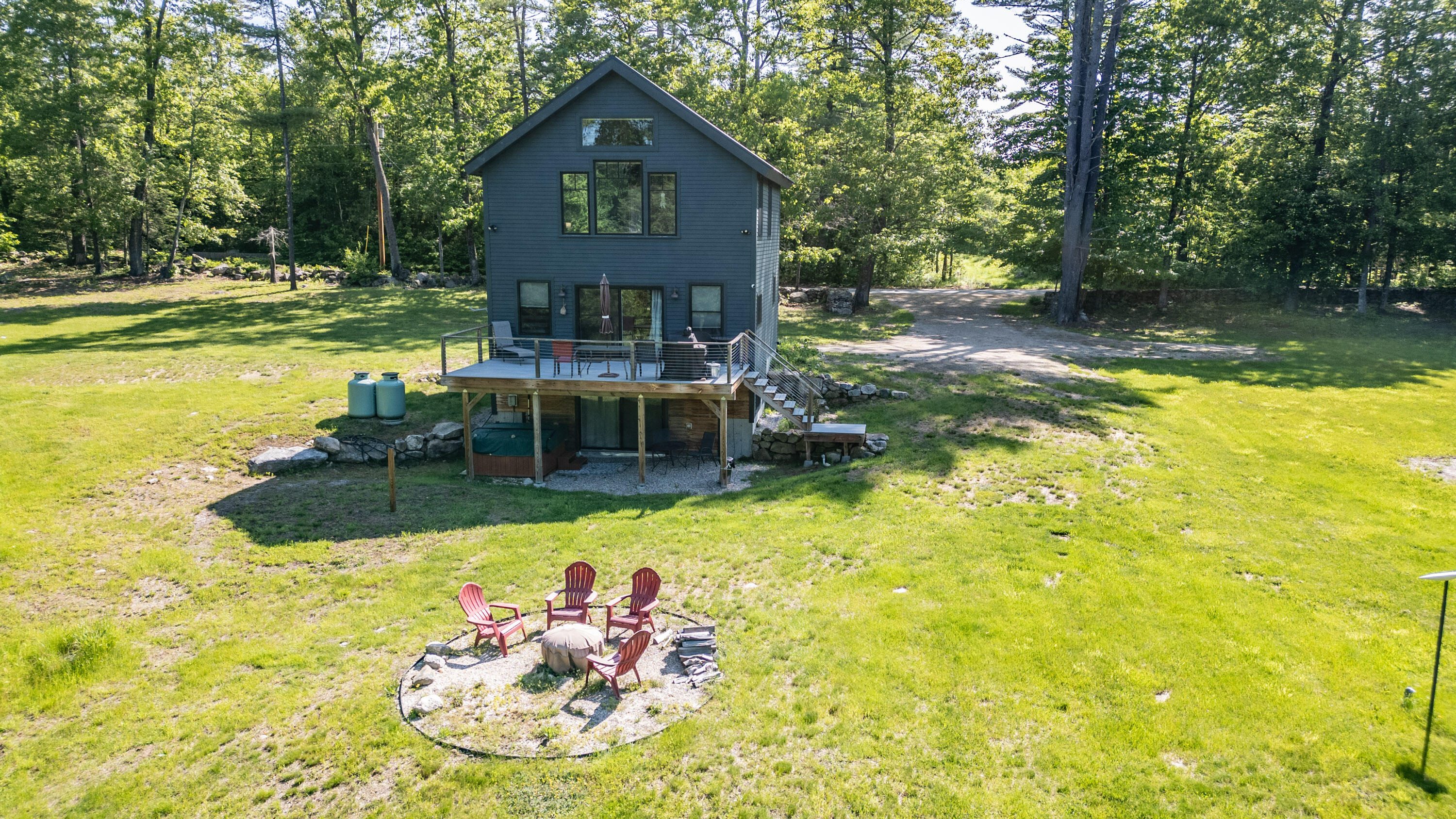 292 Union Hill Road Stow, ME 04037 - Photo 30 of 47 Large Yard with Direct Access to Hiking