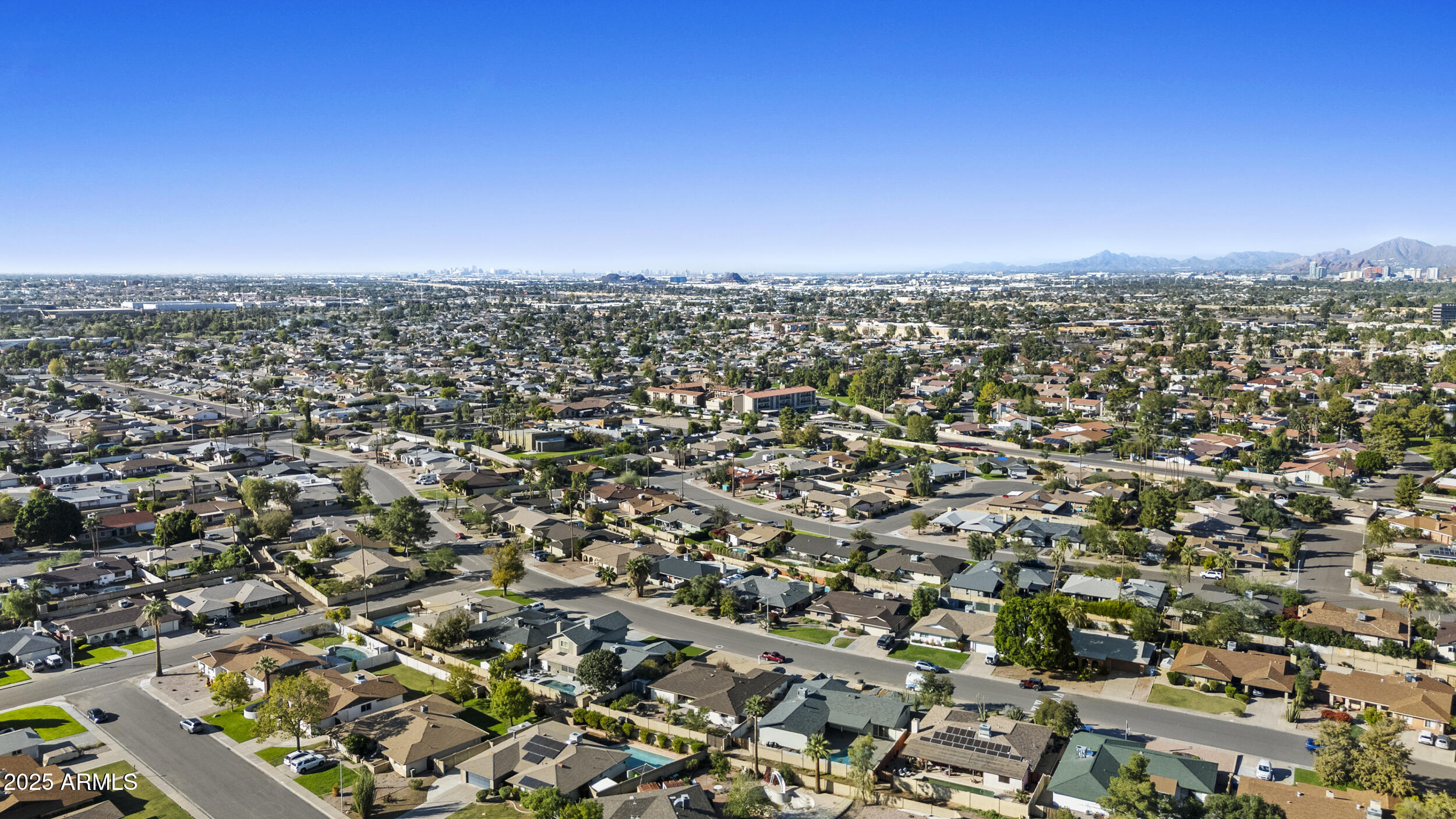 1019 East Watson Drive Tempe, AZ 85283 - Photo 37 of 46 an aerial view of multiple house