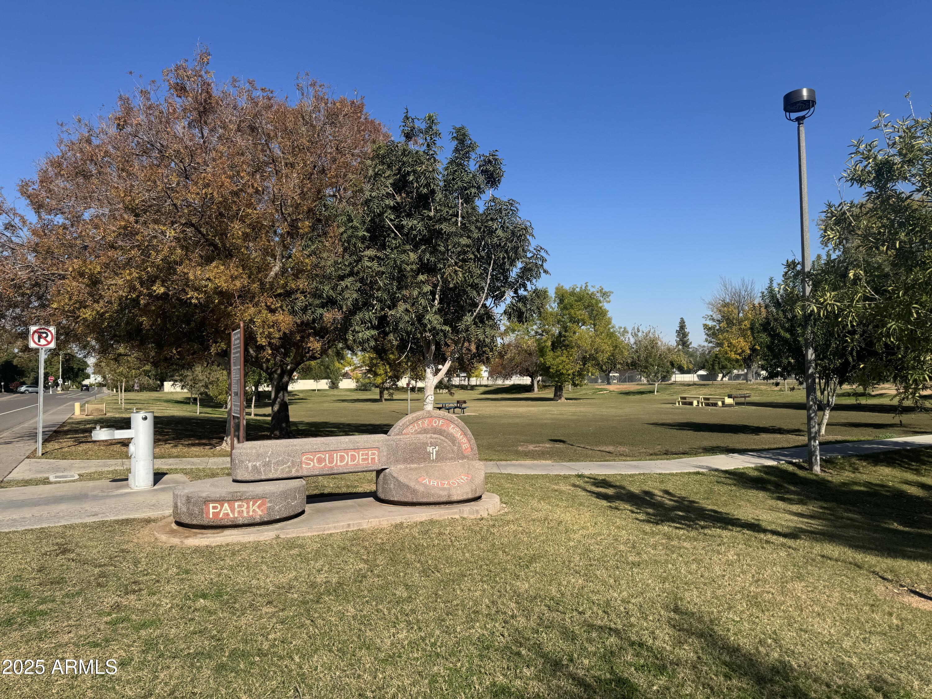 1019 East Watson Drive Tempe, AZ 85283 - Photo 38 of 46 a park view with large trees