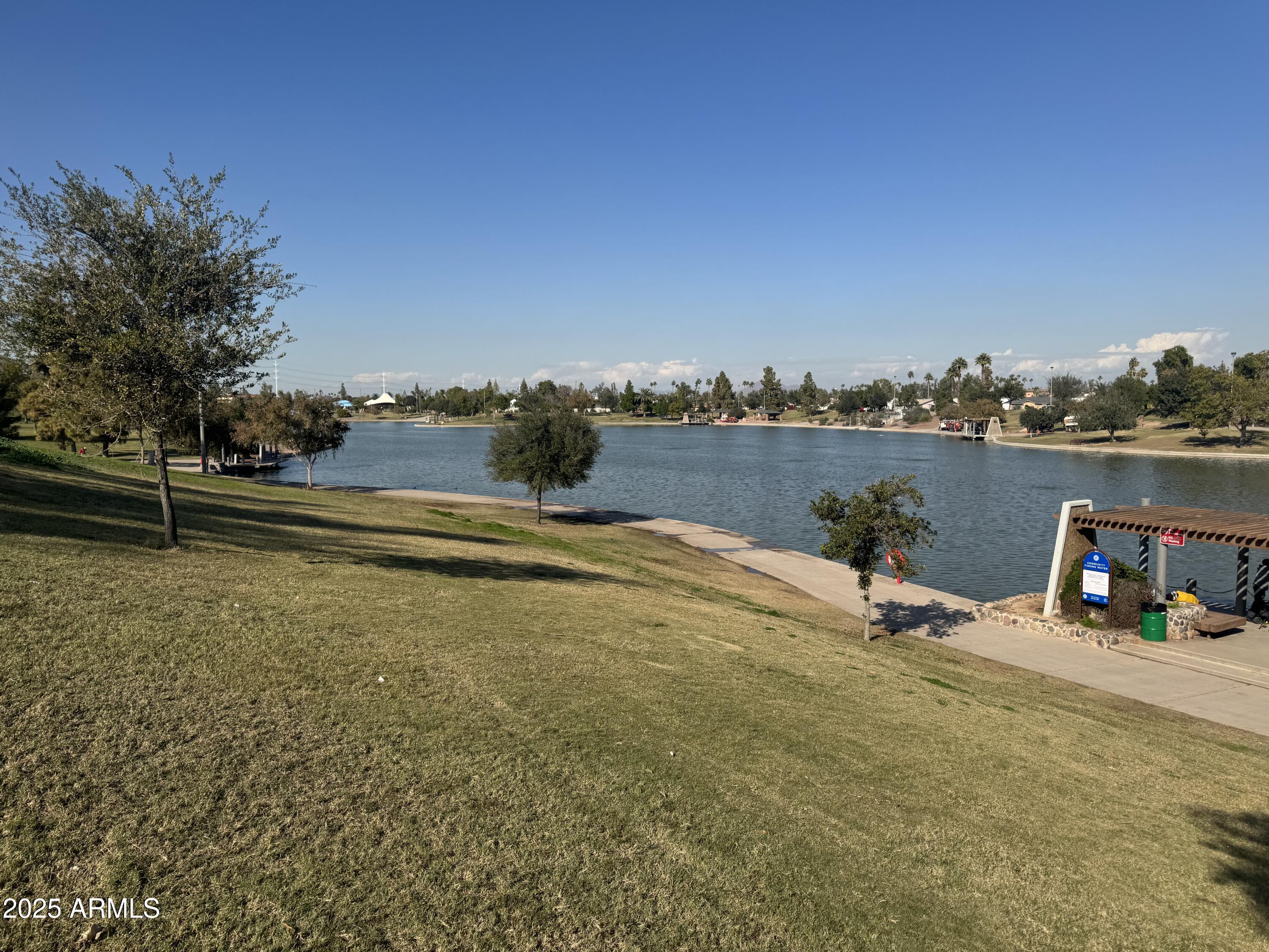 1019 East Watson Drive Tempe, AZ 85283 - Photo 41 of 46 a view of a lake with houses