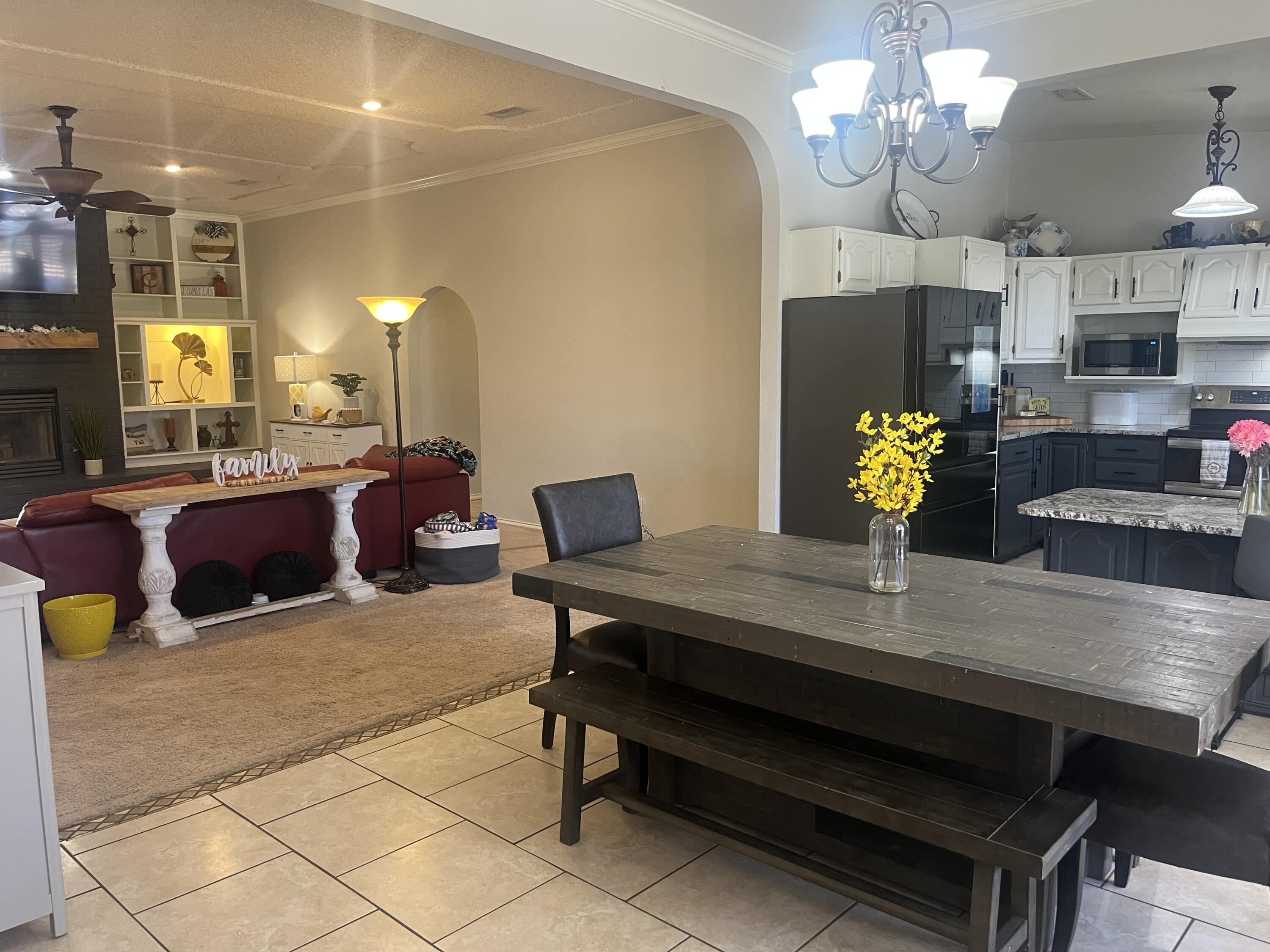 2222 South 2nd Place Lamesa, TX 79331 - Photo 8 of 44 a view of a dining room with furniture