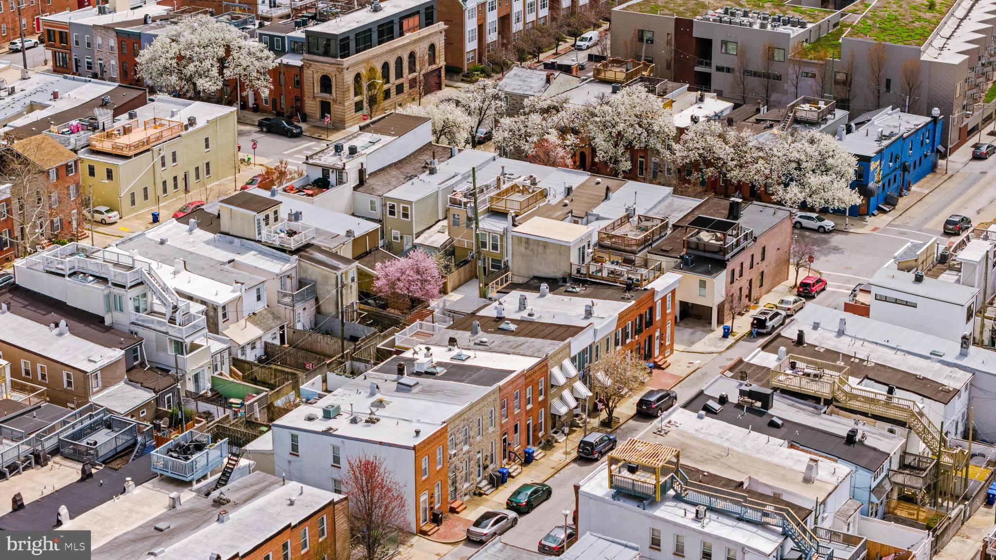 1113 South Robinson Street Baltimore, MD 21224 - Photo 35 of 38 an aerial view of a city