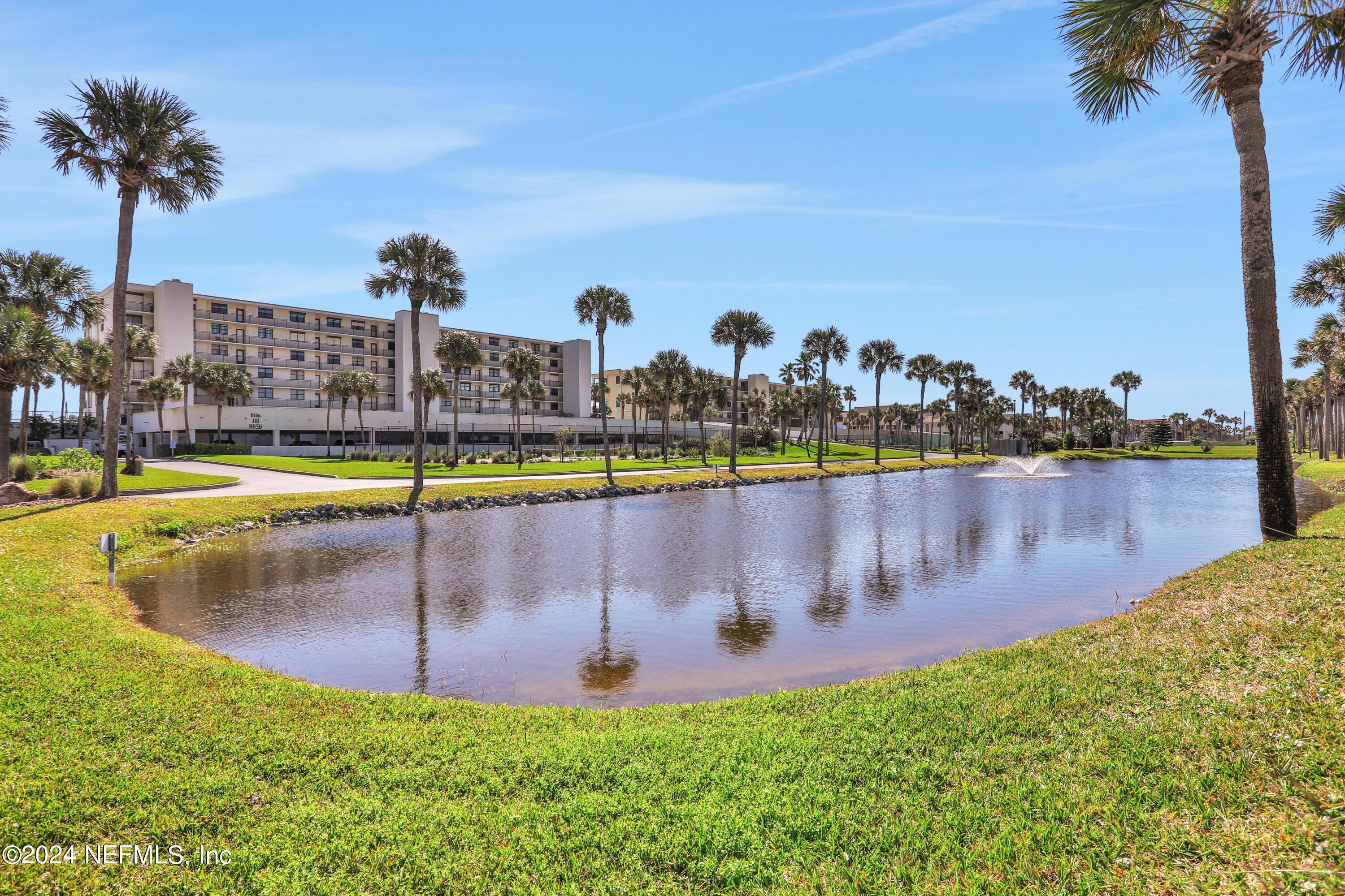 8050 A1A South, Unit 503 St. Augustine, FL 32080 - Photo 46 of 46 a view of a water fountain and a big yard