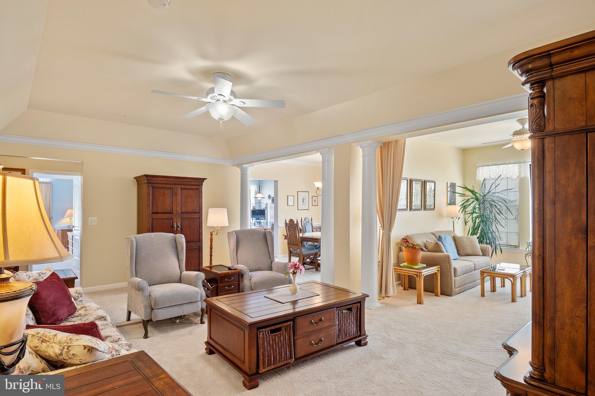 7305 Maplecrest Road, Unit 402 Elkridge, MD 21075 - Photo 6 of 55 a living room with furniture and a large window