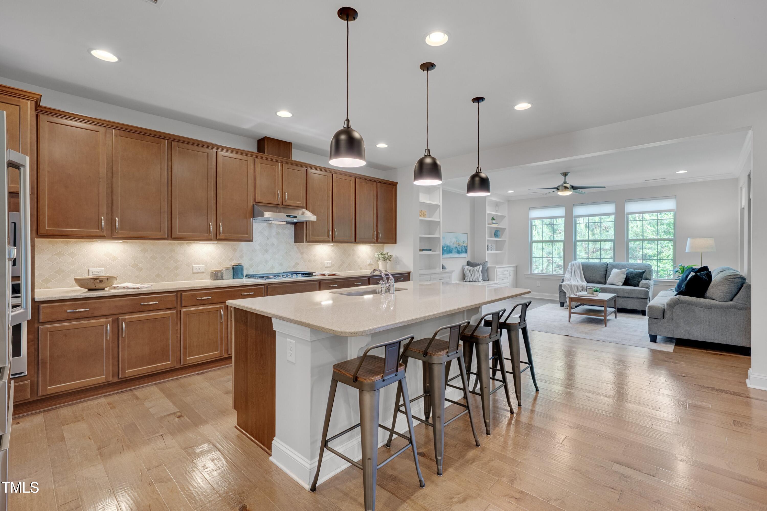 1680 Mint River Drive Apex, NC 27502 - Photo 12 of 47 Vent hood to exterior over gas cooktop