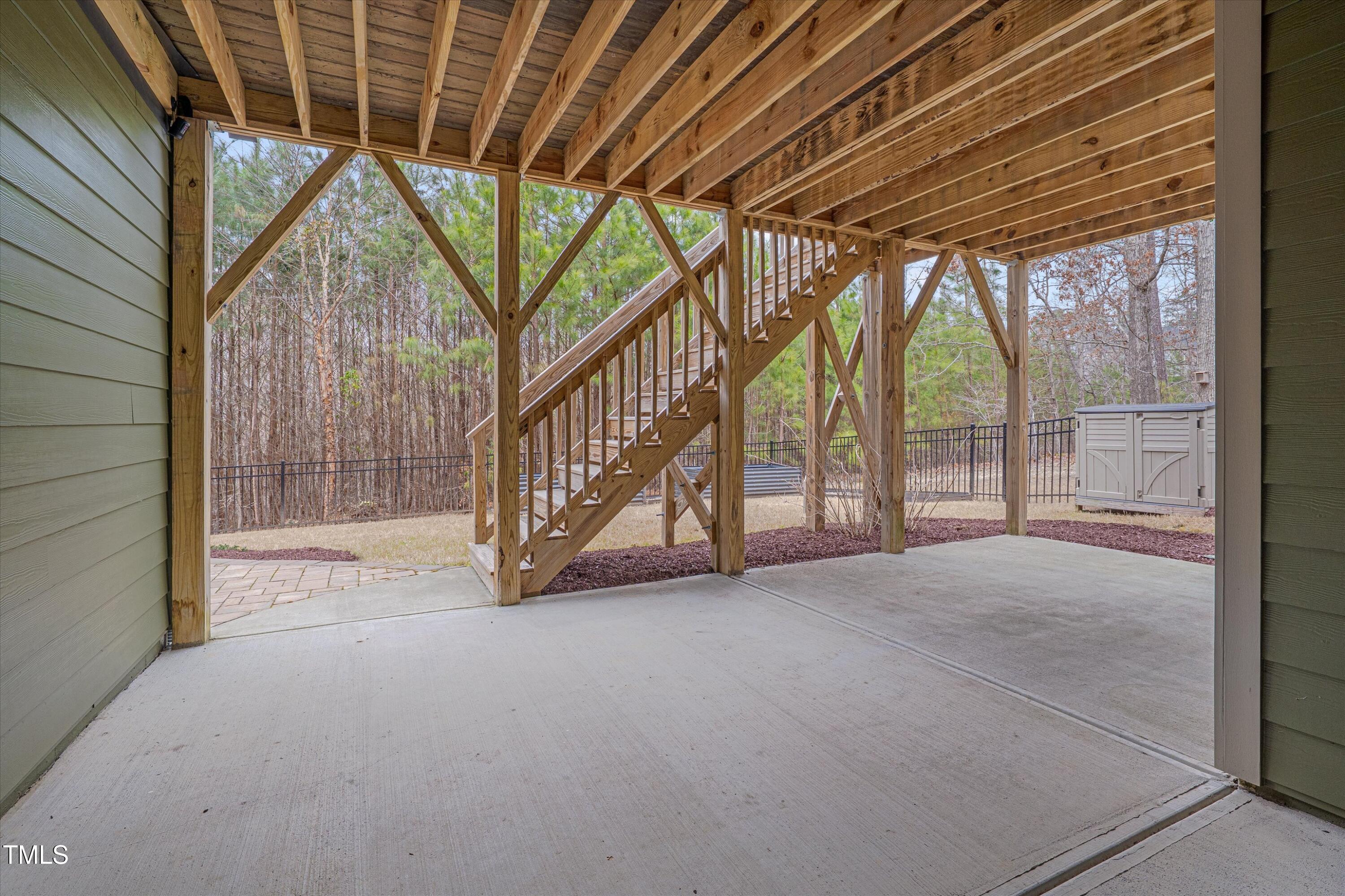 1680 Mint River Drive Apex, NC 27502 - Photo 41 of 47 Lower patio area
