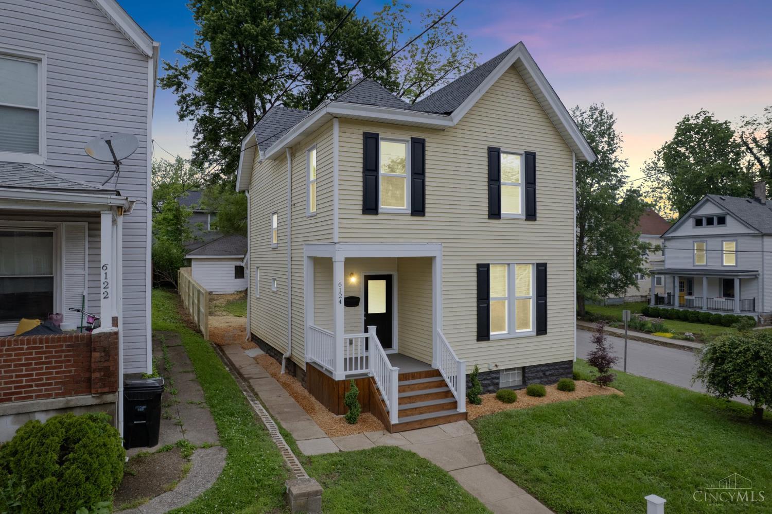 6124 Roe Street Cincinnati, OH 45227 - Photo 53 of 61 Great curb appeal! Plus new Trex Porch and Deck in rear.