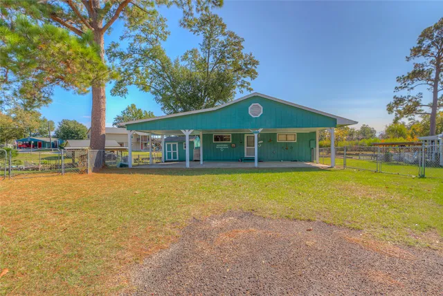 a front view of a house with swimming pool