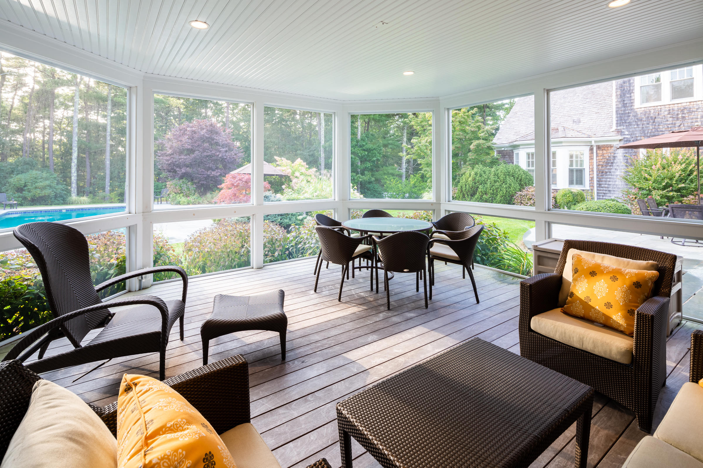 350 Windswept Way Osterville, MA 02655 - Photo 21 of 47 a view of a dining room with furniture window and outside view