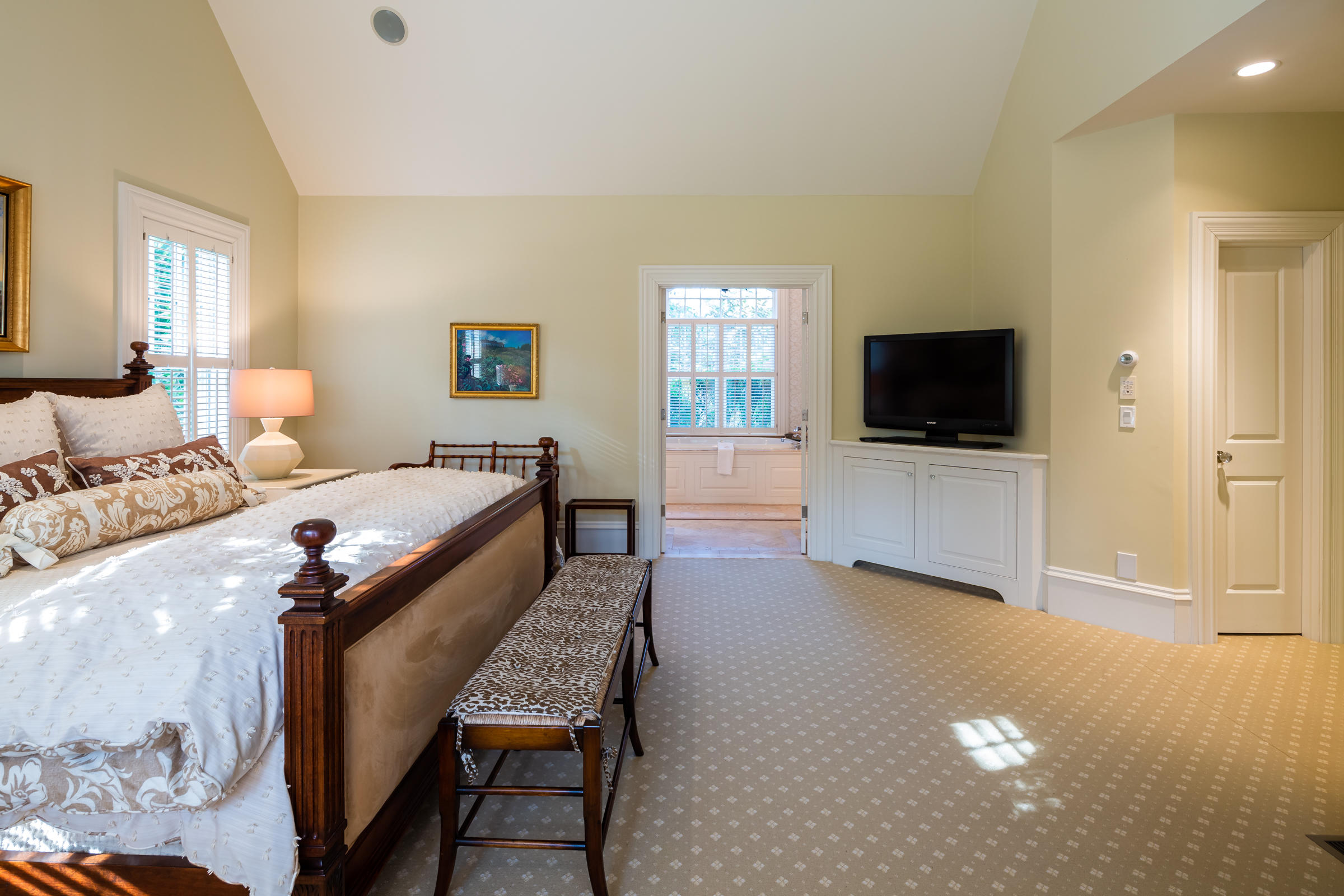 350 Windswept Way Osterville, MA 02655 - Photo 23 of 47 a bedroom with furniture and a flat screen tv