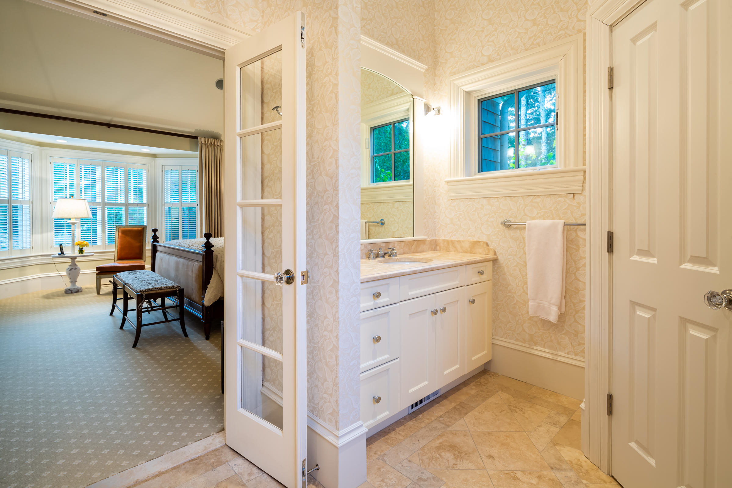 350 Windswept Way Osterville, MA 02655 - Photo 25 of 47 a view of hallway with furniture and a window
