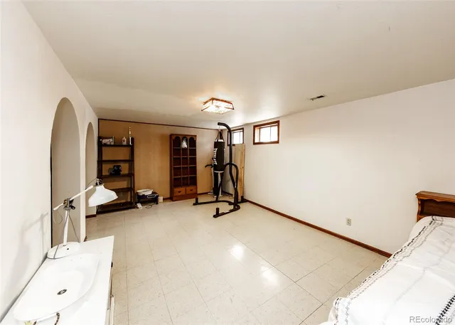 a view of a livingroom with a furniture