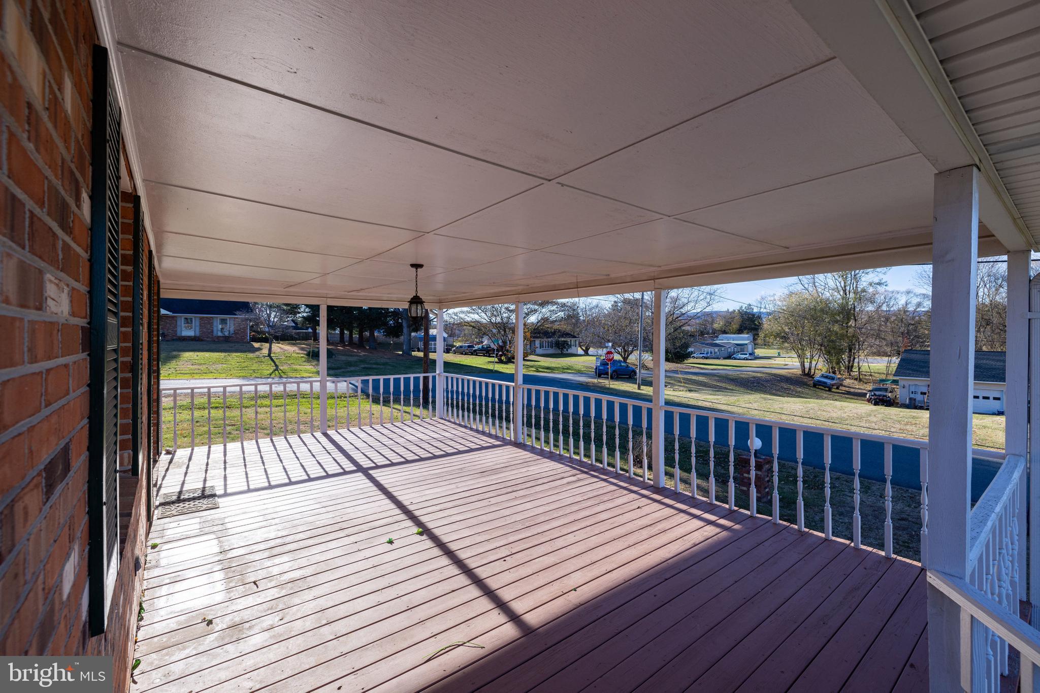 115 Sunset Drive Stanley, VA 22851 - Photo 53 of 56 a view of balcony with wooden floor