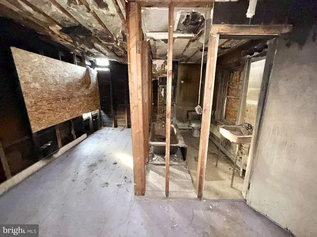 a view of an outdoor space with seating area