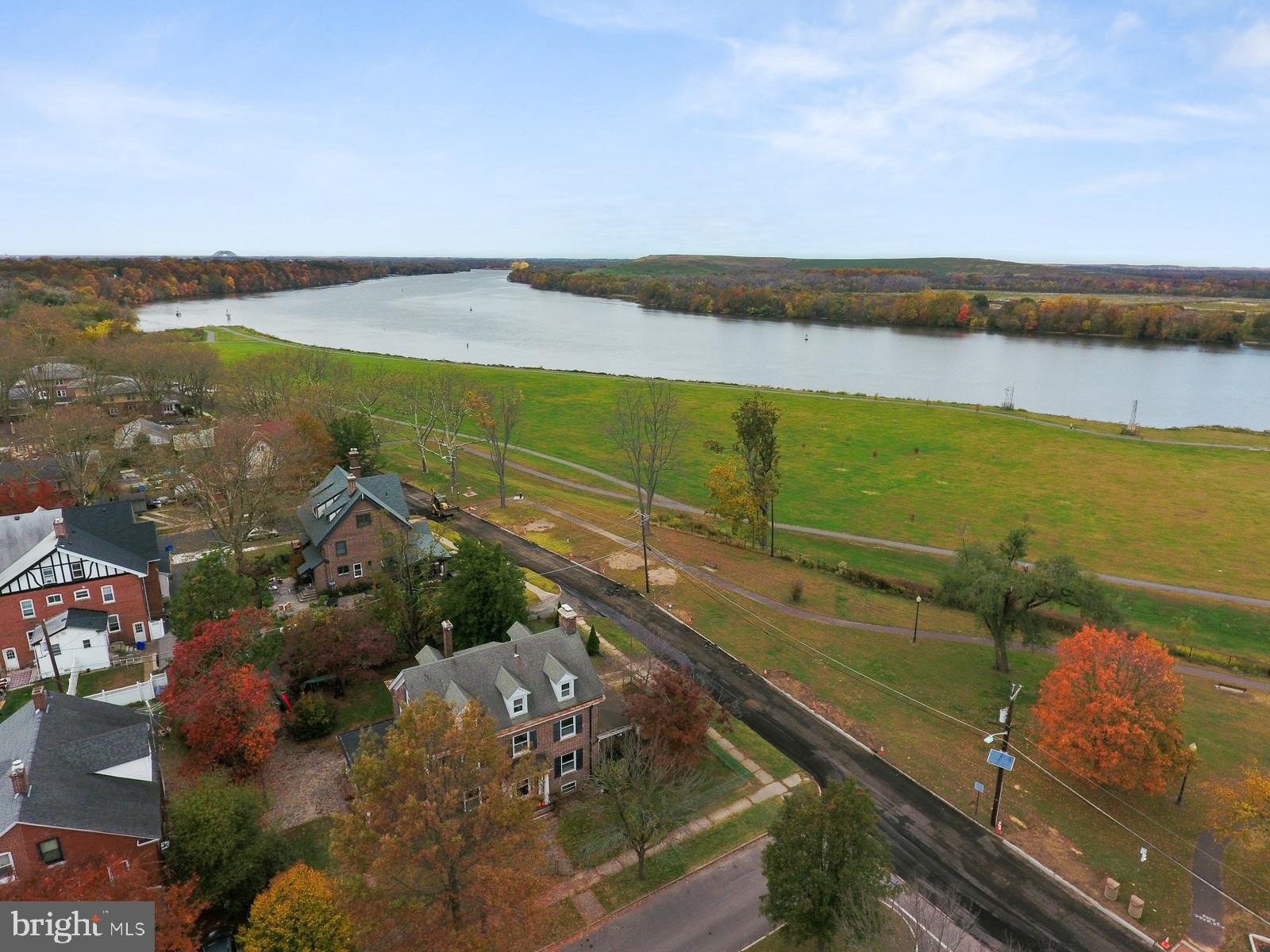 50 Riverside Avenue Roebling, NJ 08554 - Photo 4 of 38 Aerial View of Delaware River