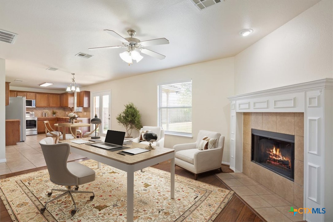 224 Starlight Drive Temple, TX 76502 - Photo 11 of 32 Living Room 2, downstairs.