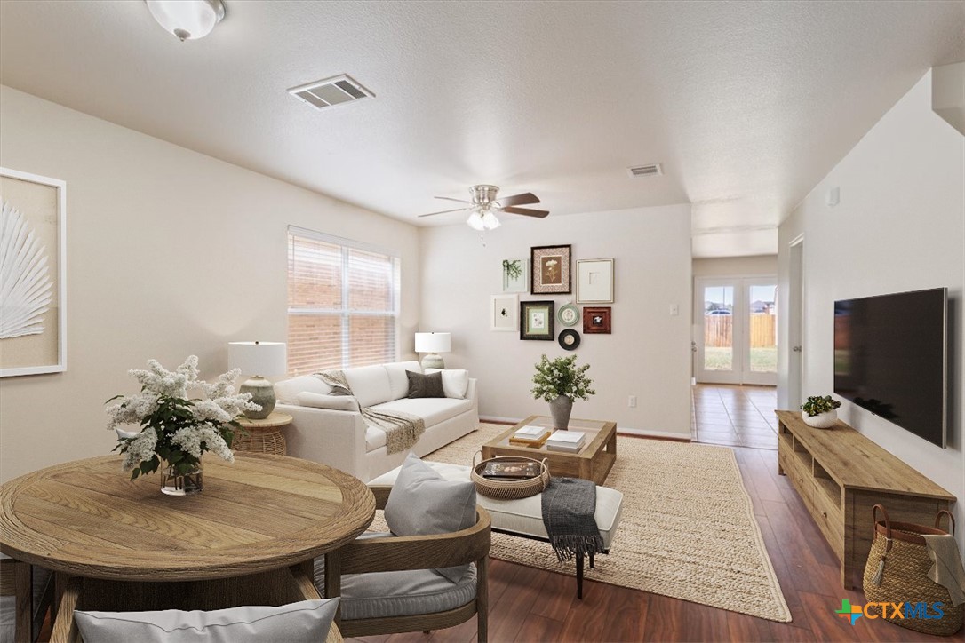 224 Starlight Drive Temple, TX 76502 - Photo 7 of 32 Living Room 1, downstairs.