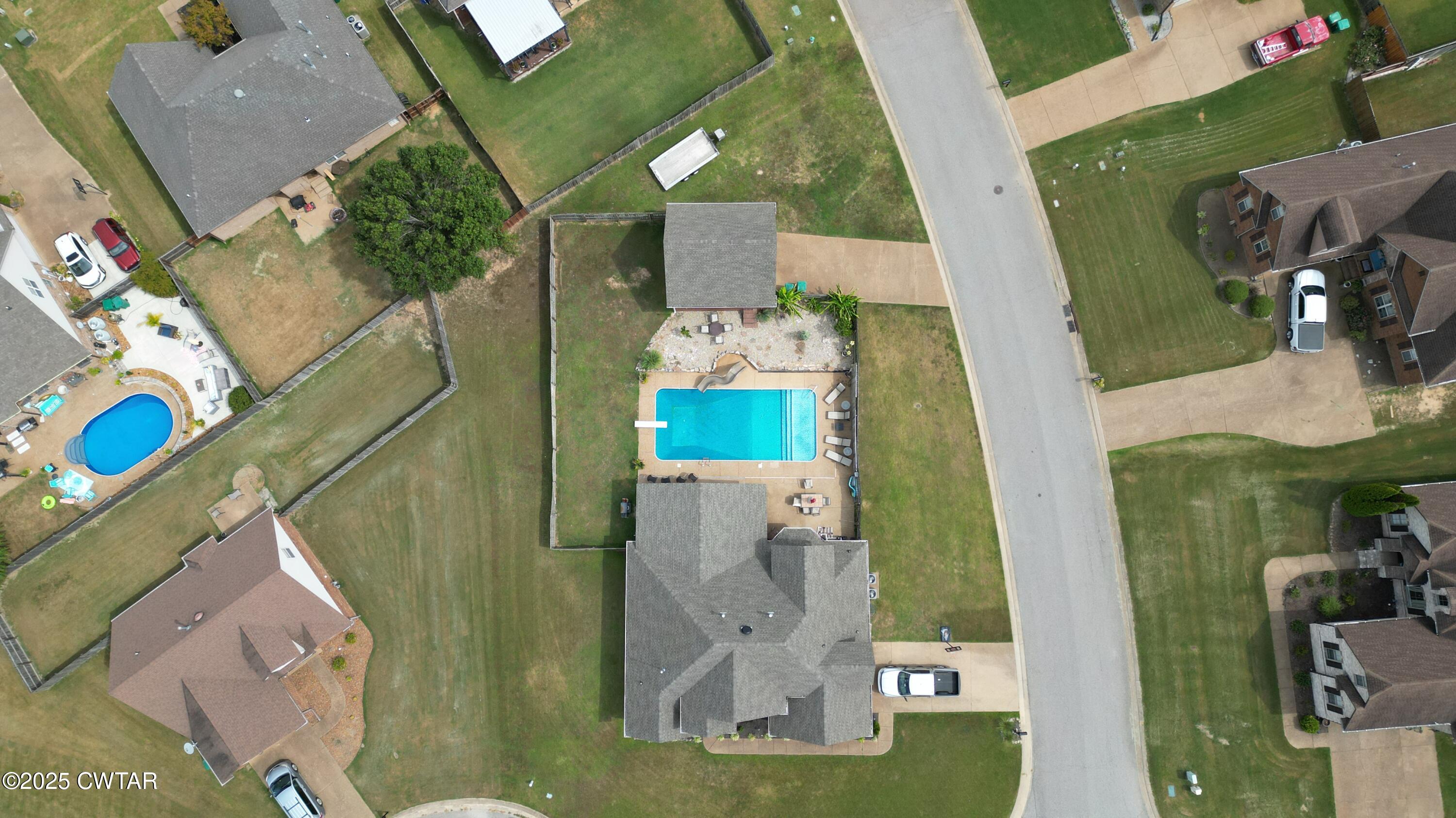 177 Fawn Ridge Lane Medina, TN 38355 - Photo 42 of 44 an aerial view of a house