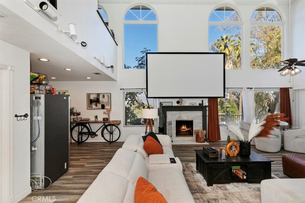 1619 Gratton Street Riverside, CA 92504 - Photo 29 of 62 a living room with furniture and a fireplace