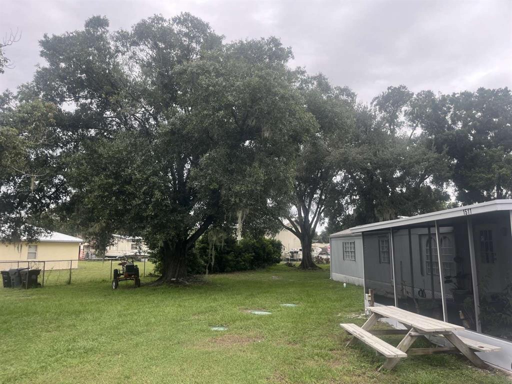 1511 Gaines Road Winter Haven, FL 33880 - Photo 20 of 20 a view of a backyard with a garden