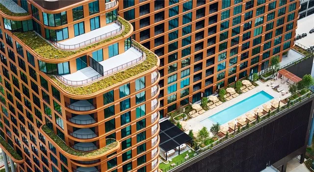 a view of front of a building