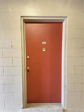 a view of door