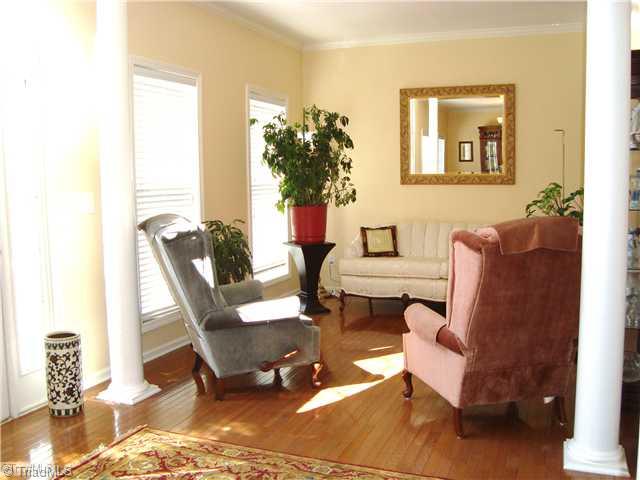 2119 Edgemont Road Greensboro, NC 27406 - Photo 5 of 16 Living Room. This space is a living room now but could also be used as an office.