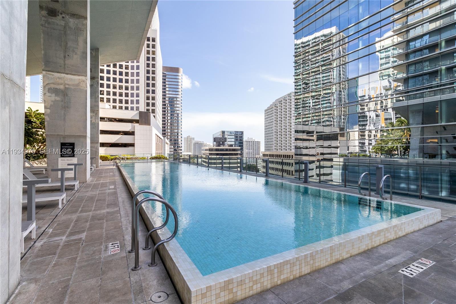 68 Southeast 6th Street, Unit 2006 Miami, FL 33131 - Photo 32 of 49 a view of outdoor space with seating area